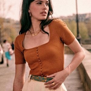 Sezane grant tshit. Xs